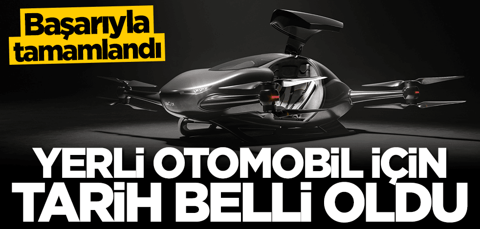 Deneme uçuşu başarıyla tamamlandı... Yerli uçan otomobil için tarih belli oldu