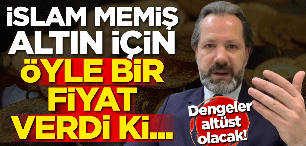 Dengeler altüst olacak! İslam Memiş altın için öyle bir rakam verdi ki...