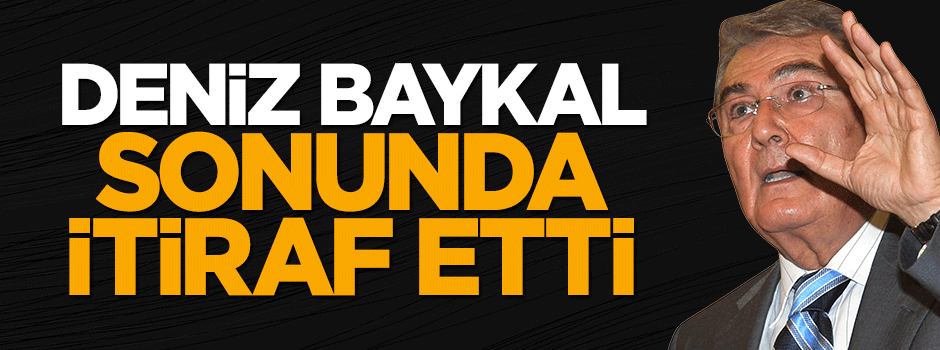 Deniz Baykal itiraf etti: Muhalefet olarak kendimizi gözden geçirmeliyiz