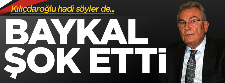 Deniz Baykal, Kılıçdaroğlu'nun sözleriyle ilgili şaşırttı