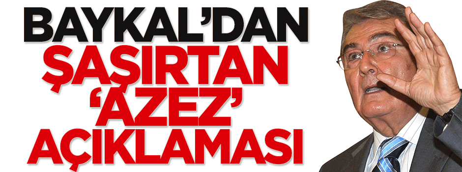Deniz Baykal: Türkiye'nin YPG'yi bombalama hakkı vardır