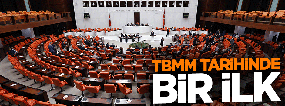 Deniz Baykal'dan TBMM tarihinde bir ilk