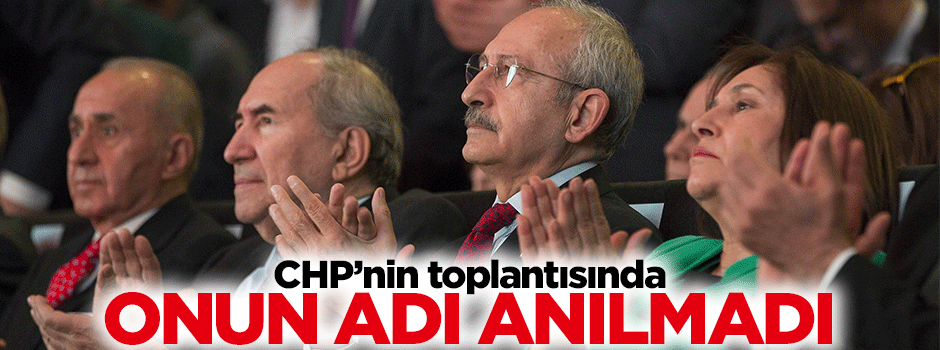 Deniz Baykal'ın adı anılmadı