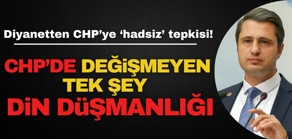 Deniz Yücel’in skandal sözlerine tepki! CHP’de din düşmanlığı bitmiyor