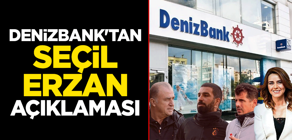 Denizbank'tan "fon dolandırıcılığı" ve "Seçil Erzan" açıklaması