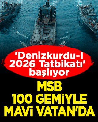 MSB 100 gemiyle Mavi Vatan’da