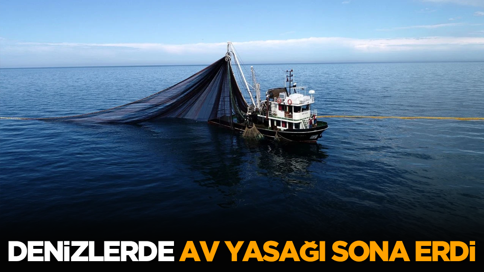 Denizlerde av yasağı sona erdi
