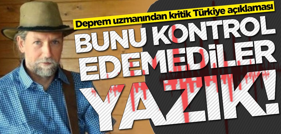 Deprem uzmanından kritik Türkiye açıklaması: Bunu kontrol edemediler, yazık