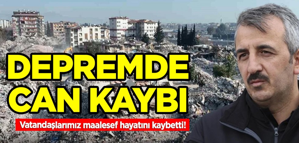 Depremde can kaybı 40 bin 689! AFAD Başkanı az önce duyurdu! Son dakika gelişmesi