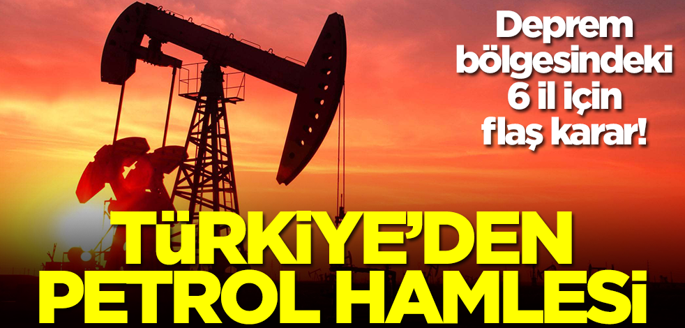 Depremin olduğu 6 il için dikkat çeken petrol kararı! Türkiye'ye duyuruldu