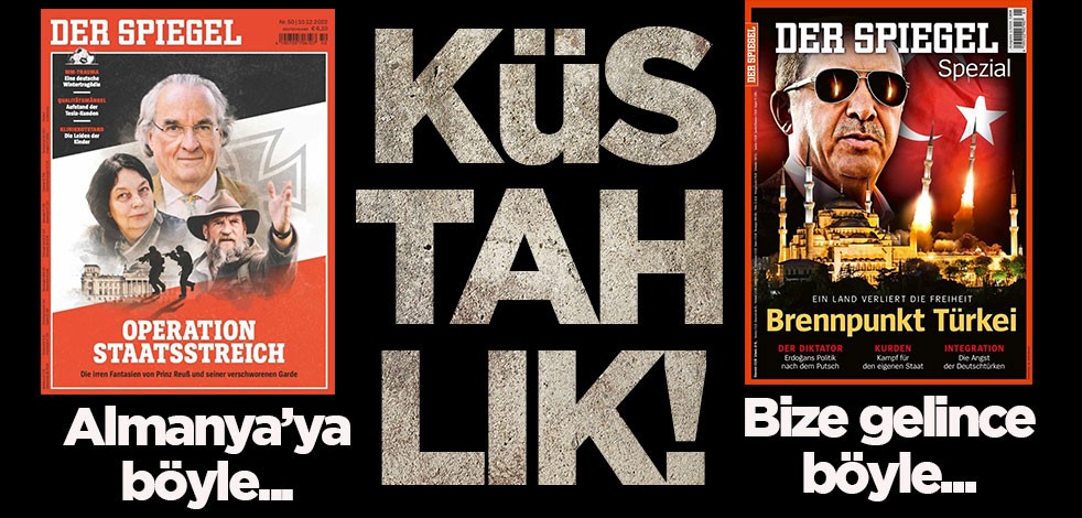 Der Spiegel'den darbe küstahlığı