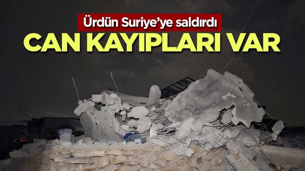 Dera’ya Ürdün hava saldırısı: 5 sivilin öldüğü bildirildi