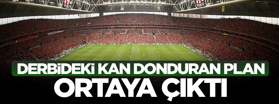 Derbide sahaya inerek kendilerini patlatacaklardı