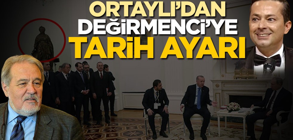 Ders almaya doyamadılar! İlber Ortaylı'dan Halk TV sunucusu İrfan Değirmenci'ye tarih ayarı