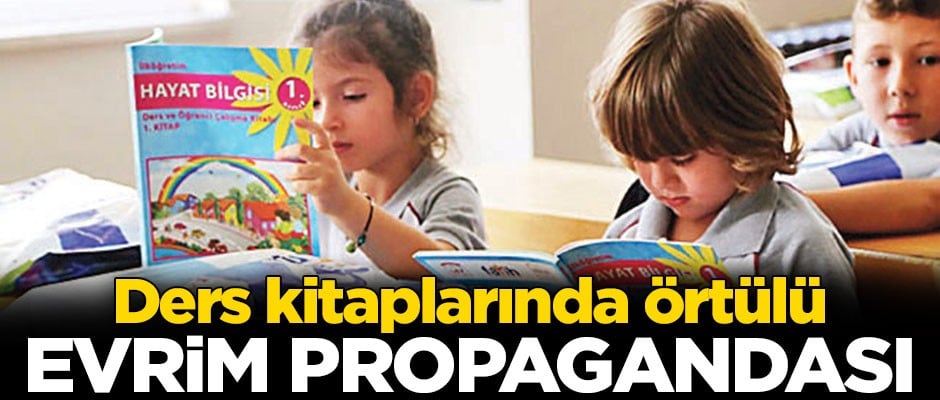 Ders kitaplarında örtülü evrim propagandası