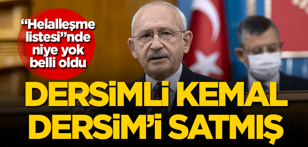 Dersimli Kemal, Dersim'i satmış