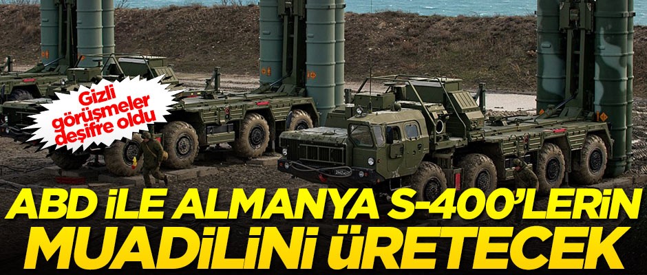 Deşifre oldular! ABD ile Almanya, S-400'lerin muadilini üretecek