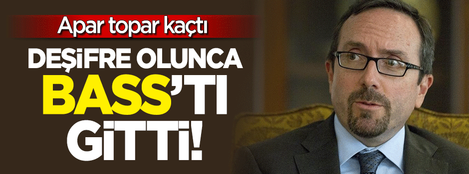 Deşifre olunca kaçtı gitti