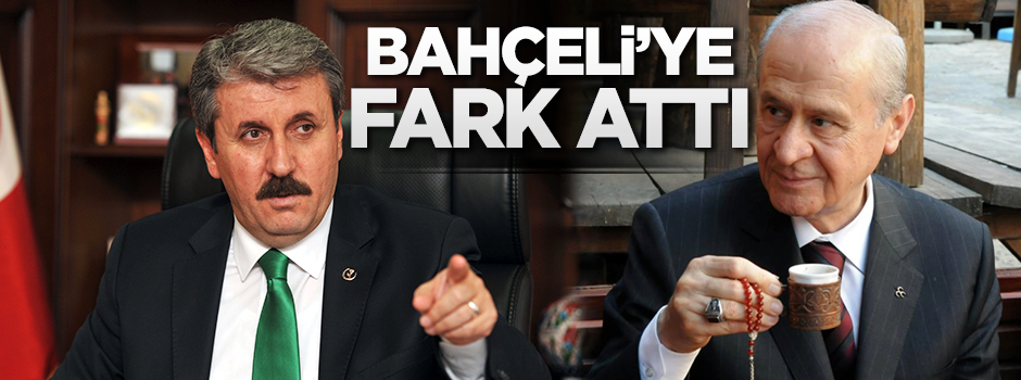 Destici, Bahçeli'ye fark attı