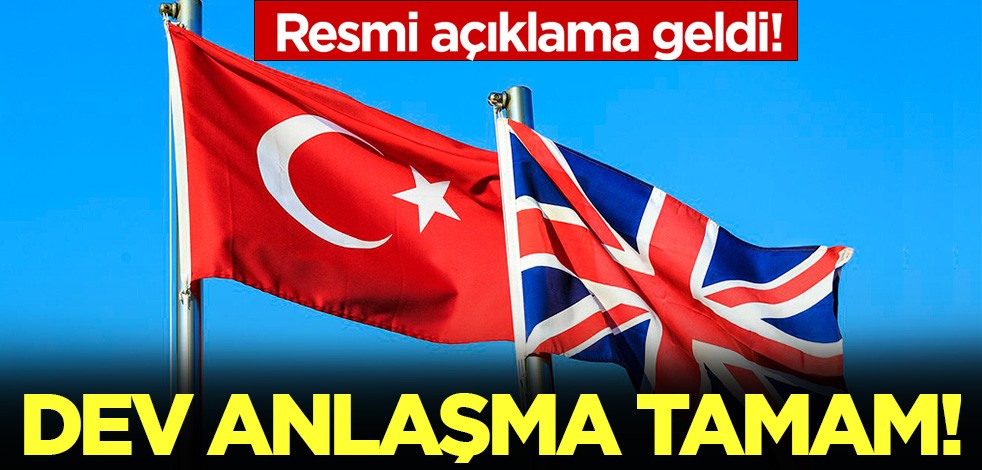 Dev anlaşma tamam! Resmi açıklama geldi!