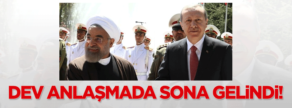 Dev anlaşmada sona gelindi