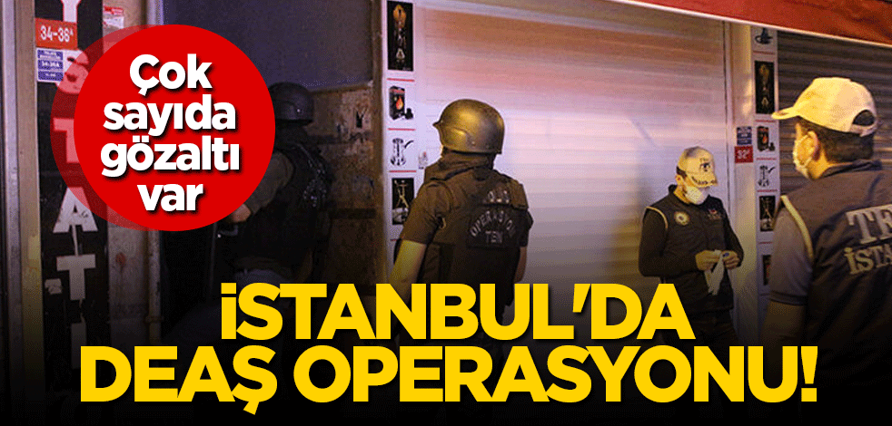 Dev DEAŞ operasyonu! Çok sayıda kişi gözaltına alındı