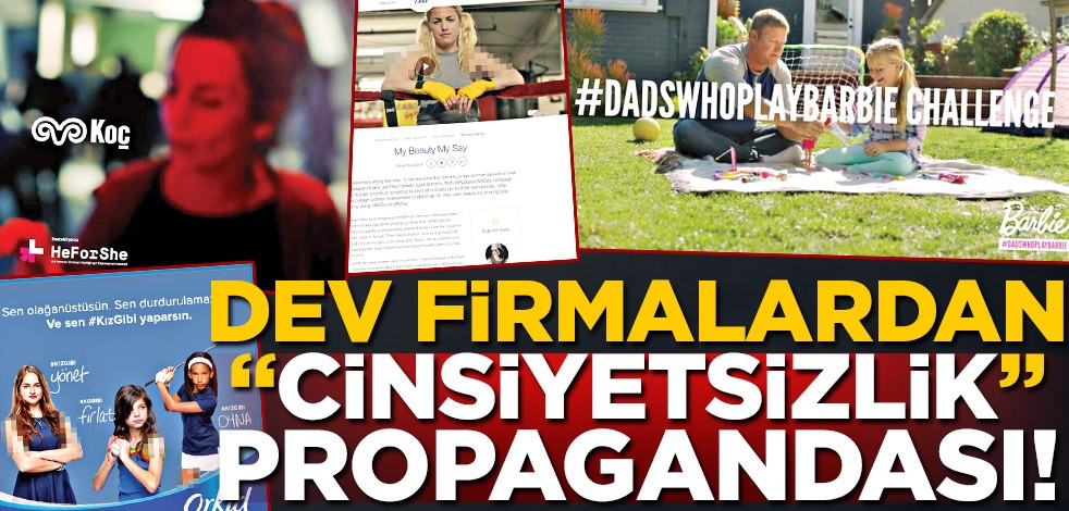 Dev firmalardan "cinsiyetsizlik" propagandası!