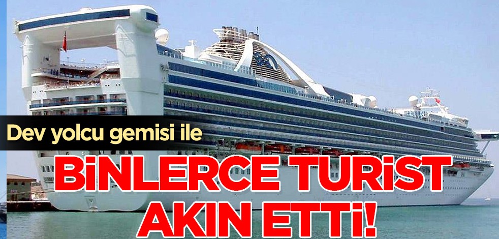 Dev gemi ile İngiliz turistler böyle akın etti: Resmen rakam ortaya çıktı! Milyarlarca liralık harcama yapacaklar