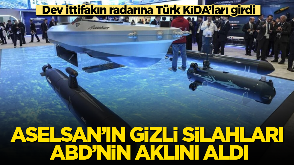 Dev ittifakın radarına Türk KİDA’ları girdi! ASELSAN’ın gizli silahları KILIÇ ve TUFAN ABD’nin aklını aldı