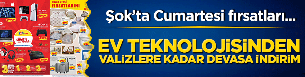 Dev market zincirinden rakiplerini titretecek dev liste! Hafta sonu ev teknolojisinden kişisel bakıma kadar her şey kapış kapış gidecek!
