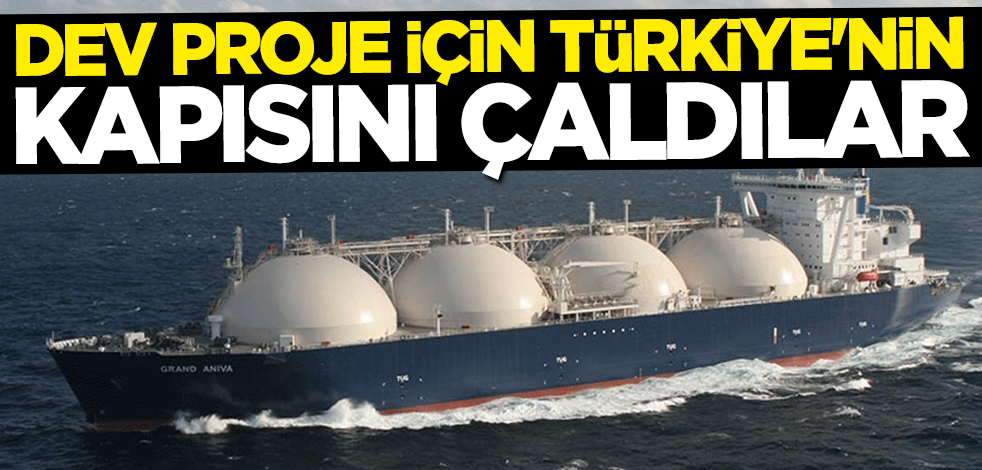 Dev proje için Türkiye'den yardım istediler