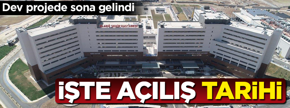 Dev projede sona gelindi! 1 Ağustos'ta açılacak