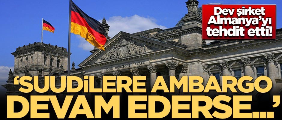 Dev şirketten Alman hükümetine büyük tehdit!