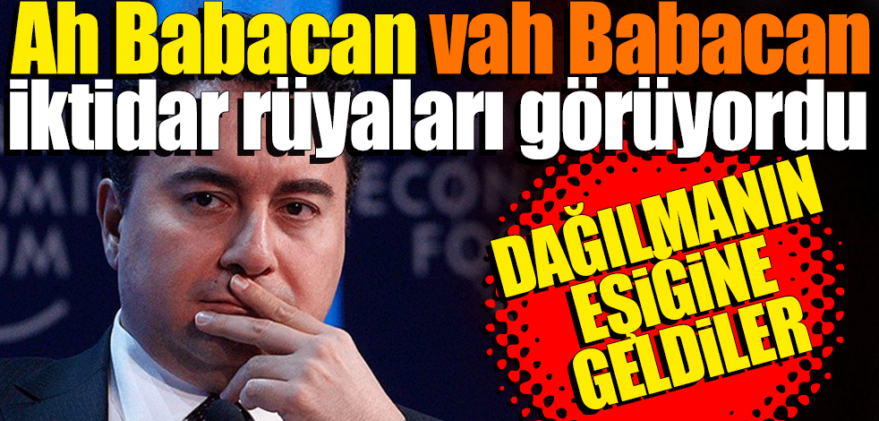 Deva Partisi'nde istifaların ardı arkası kesilmiyor! İktidar rüyaları kuruyorlardı dağılmanın eşiğine geldiler