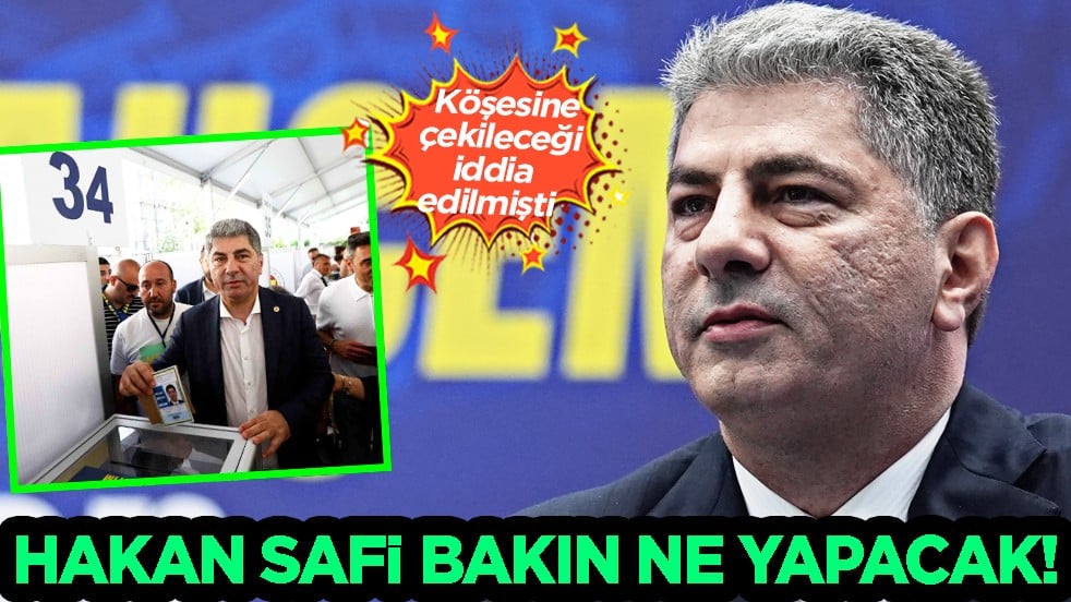 Devasa bir yönetim ile gelecek: Hakan Safi gaza bastı: 2027 için kolları erken sıvadı