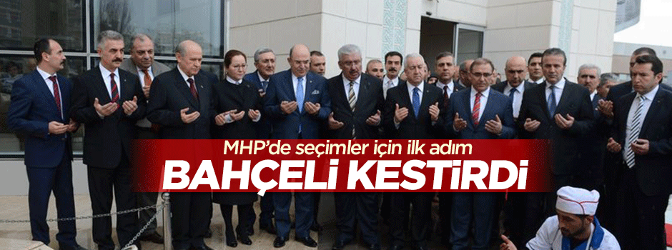 Devlet Bahçeli aday oldu koç kestirdi