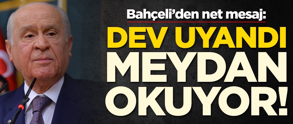 Devlet Bahçeli: Ehline emanet etmek gerek