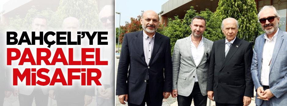 Devlet Bahçeli paralel yayın organı Zaman'ı misafir etti