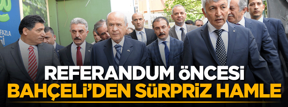 Devlet Bahçeli referandum öncesi kurmaylarını Konya'da topluyor