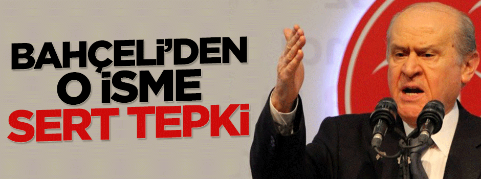 Devlet Bahçeli'den Almanya Cumhurbaşkanı'na sert tepki