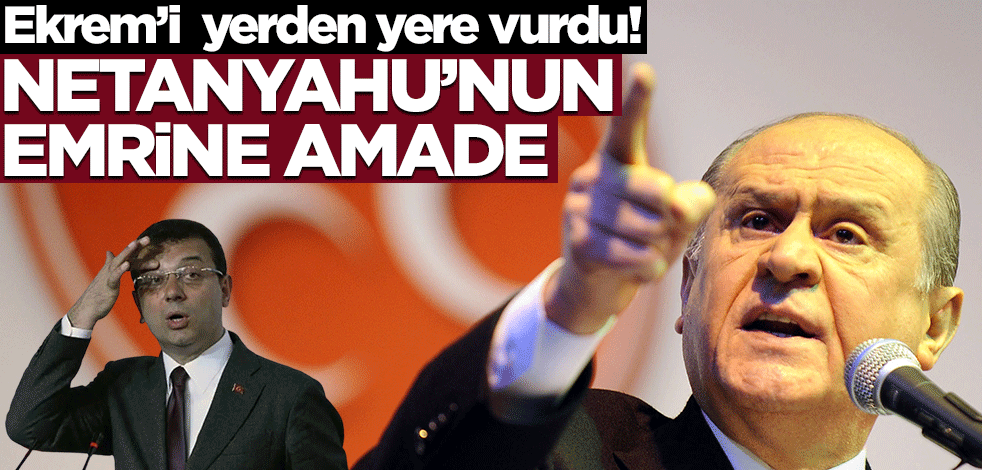 Devlet Bahçeli'den Ekrem İmamoğlu'na Hamas tepkisi