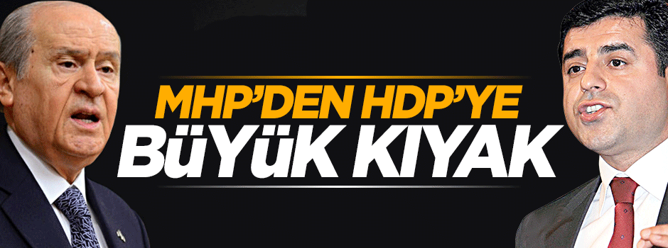 Devlet Bahçeli'den HDP'ye büyük kıyak