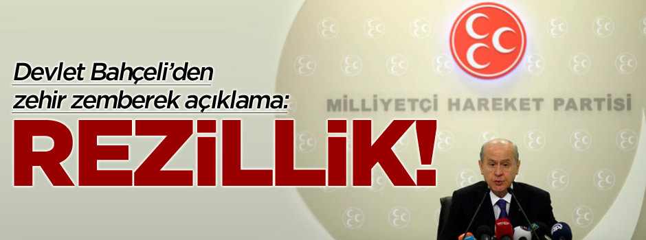 Devlet Bahçeli'den son dakika açıklaması!