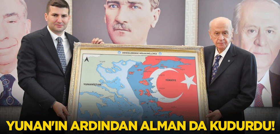 Devlet Bahçeli'nin bu pozu Yunanistan'ın ardından Almanya'yı da kudurttu!