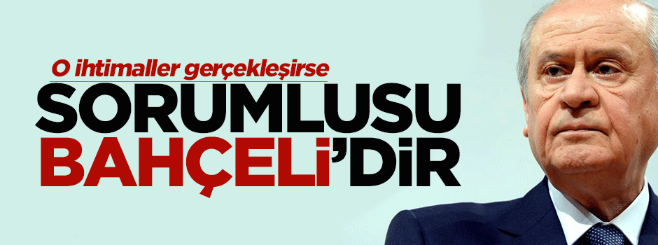 Devlet Bahçeli'ye çok sert 'bakanlık' eleştirisi