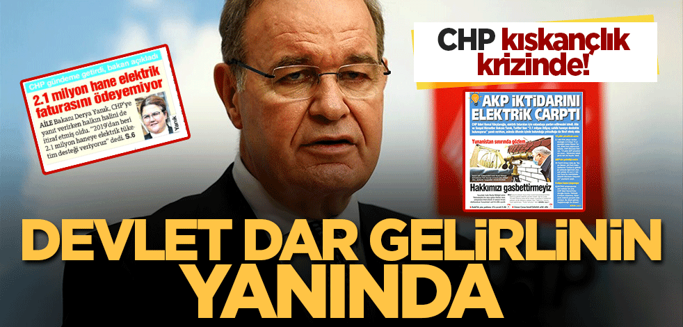 Devlet dar gelirli ailelerin yanında! CHP ise kıskançlık krizinde..