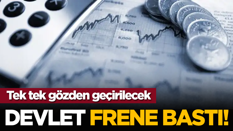 Devlet frene bastı! Tek tek gözden geçirilecek