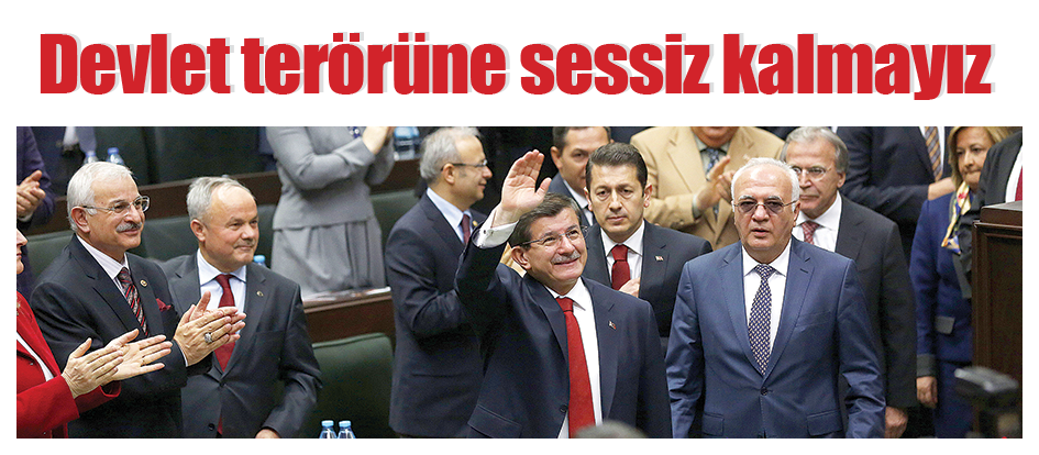 Devlet terörüne sessiz kalmayız