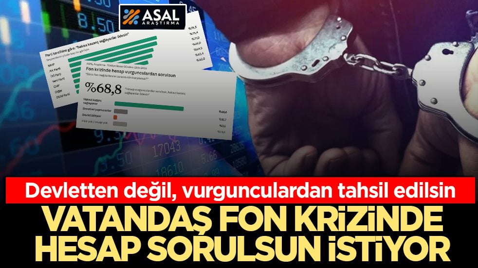 Devletten değil, vurgunculardan tahsil edilsin: Vatandaş fon krizinde hesap sorulsun istiyor