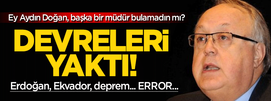Devreleri yaktı! Tufan Türenç'ten 'Erdoğan-Ekvador' tweeti